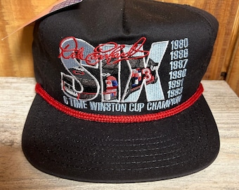 NWT Vintage Nascar Dale Earnhardt Sr #3 Goodwrench “SIX Time Champion” Hat (Snapback)