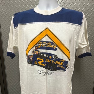 RARE Vintage Nascar 1982 Tim Richmond/jd Stacy Racing 2 Shirt medium - Etsy
