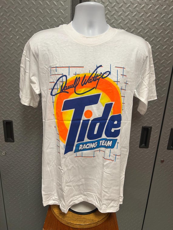 Vintage Nascar Darrell Waltrip Tide Racing Shirt (Large)
