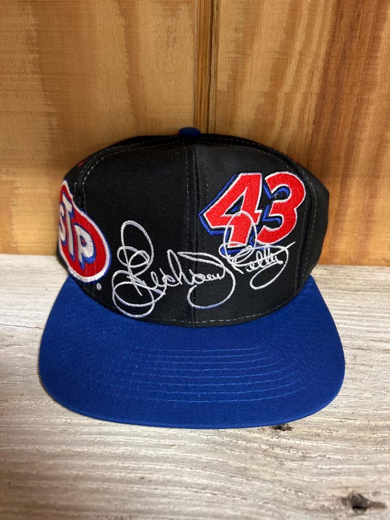 NOS Vintage Nascar Richard Petty #43 STP Signature Hat (Snapback)