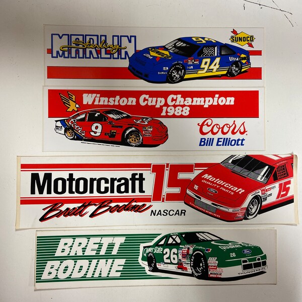 Nascar Stickers Etsy