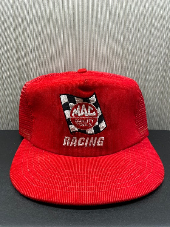 Vintage corduroy Mac Tools Racing Hat