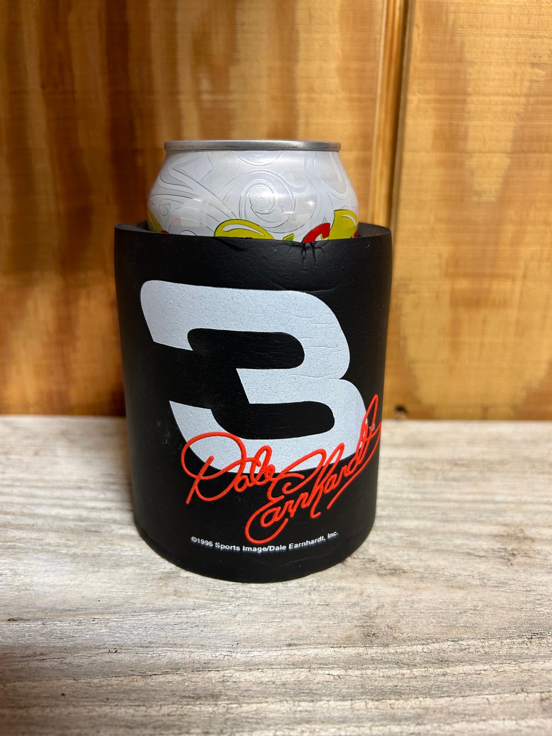 Vintage Nascar Dale Earnhardt Sr. 3 Signature Plastic Insert Koozie Etsy