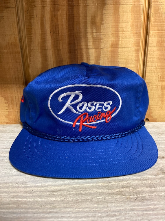 NOS Vintage NASCAR Tommy Houston/Roses #6 Hat - Gem