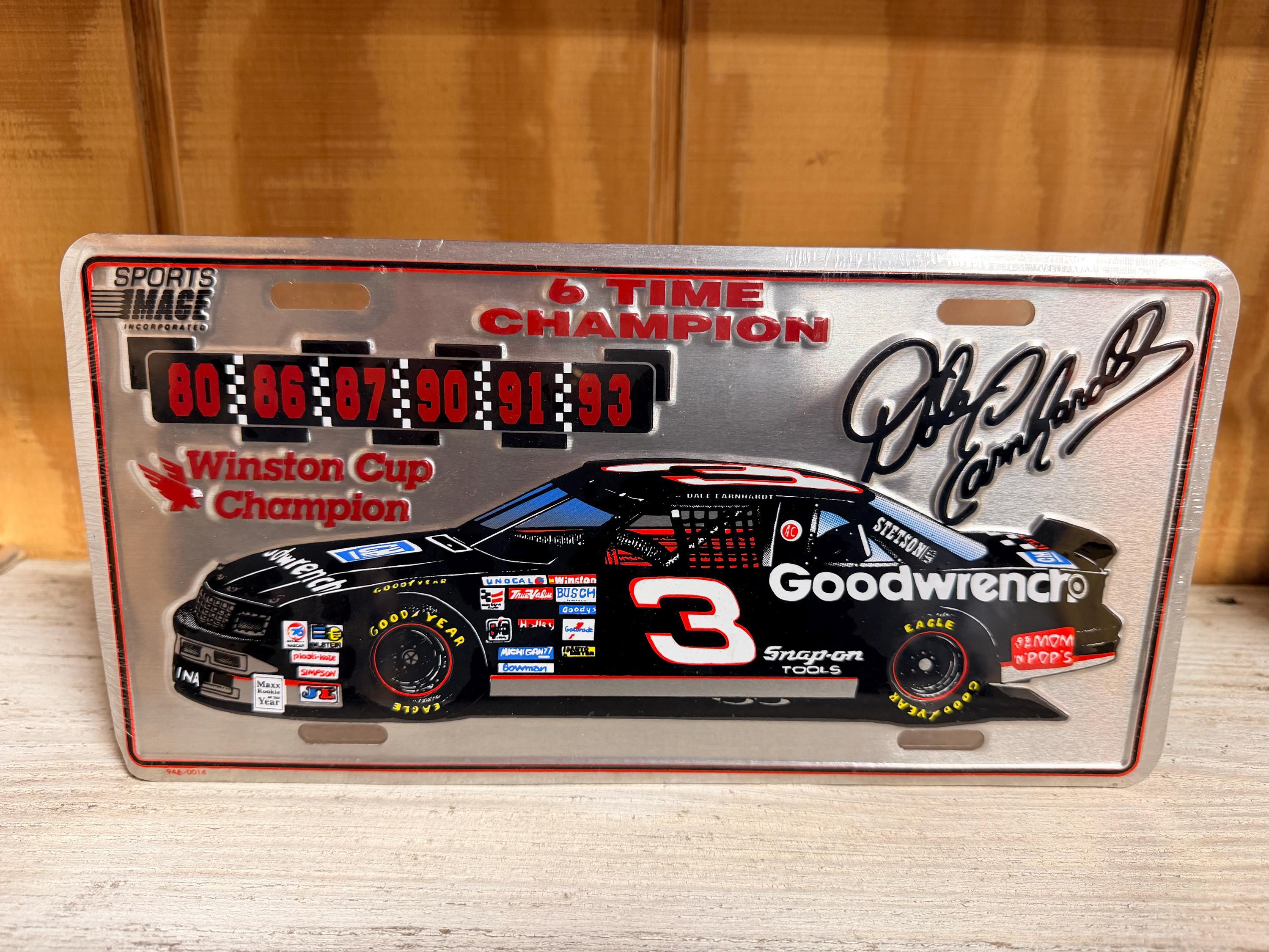 NOS Vintage NASCAR Dale Earnhardt Sr #3 1993 Winston Cup Champion