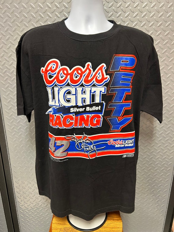 NOS Vintage Nascar Kyle Petty/Coors Light #42 Shir