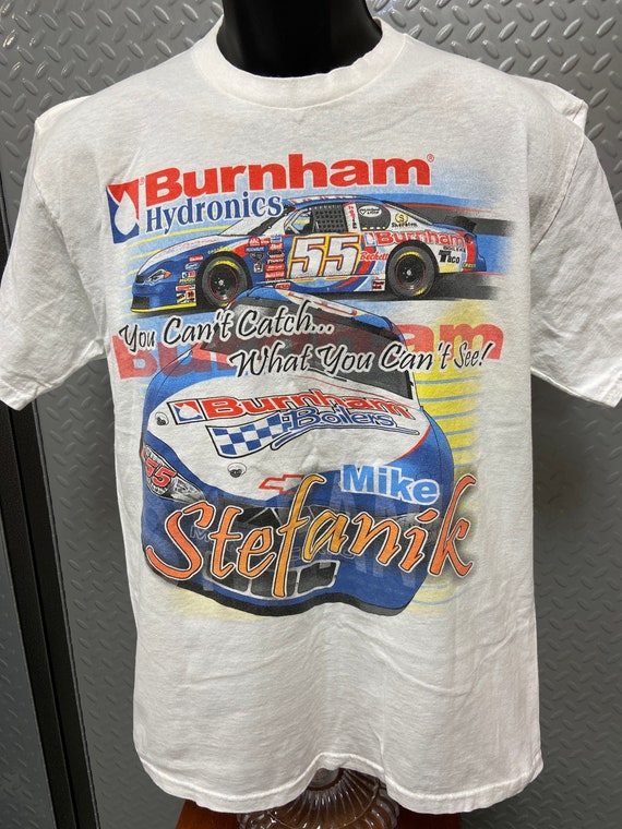 Vintage NASCAR Busch North Mike Stefanik #55 Burnh