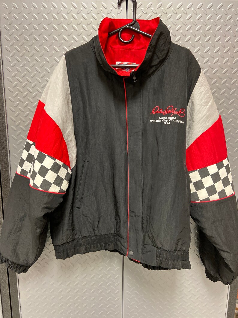 Vintage Nascar MINT 1995 Dale Earnhardt Sr 7 Time Champ Jacket XXL