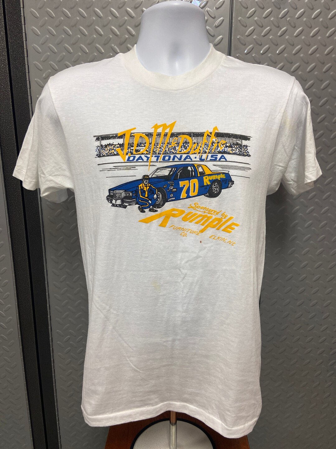 Vintage Nascar J.D. Mcduffie/rumple Furniture 70 Shirt - Etsy