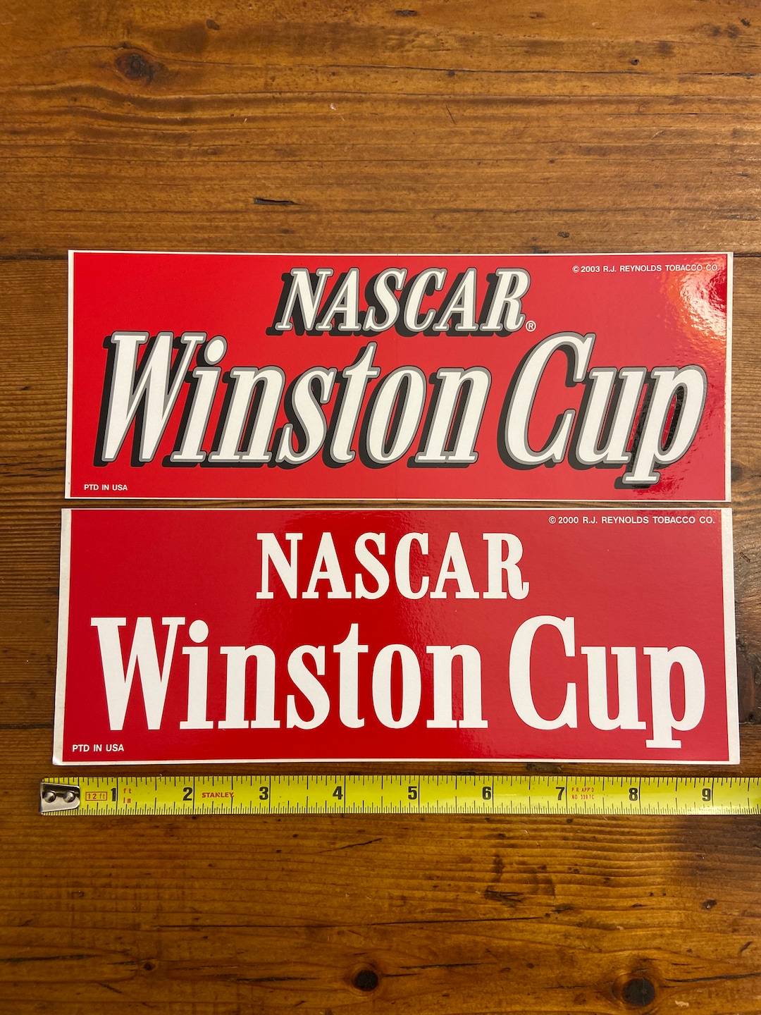 Vintage Nascar Winston Cup Contingency Decals (2000-2003) - Etsy