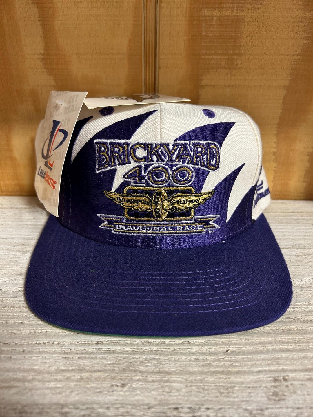 RARE NWT Vintage Nascar 1994 Brickyard 400 Logo Athletic “shark