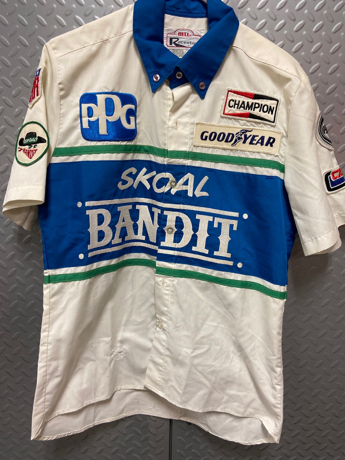 Vintage 1980s Indy Car Skoal Bandit Crew Shirt | Etsy