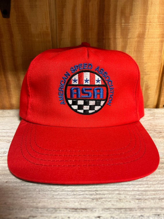 Vintage American Speed Association (ASA) Hat (Snap