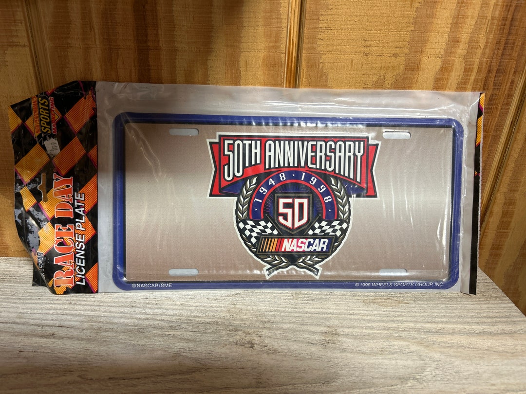NOS Vintage Nascar 50th Anniversary Plate - Etsy