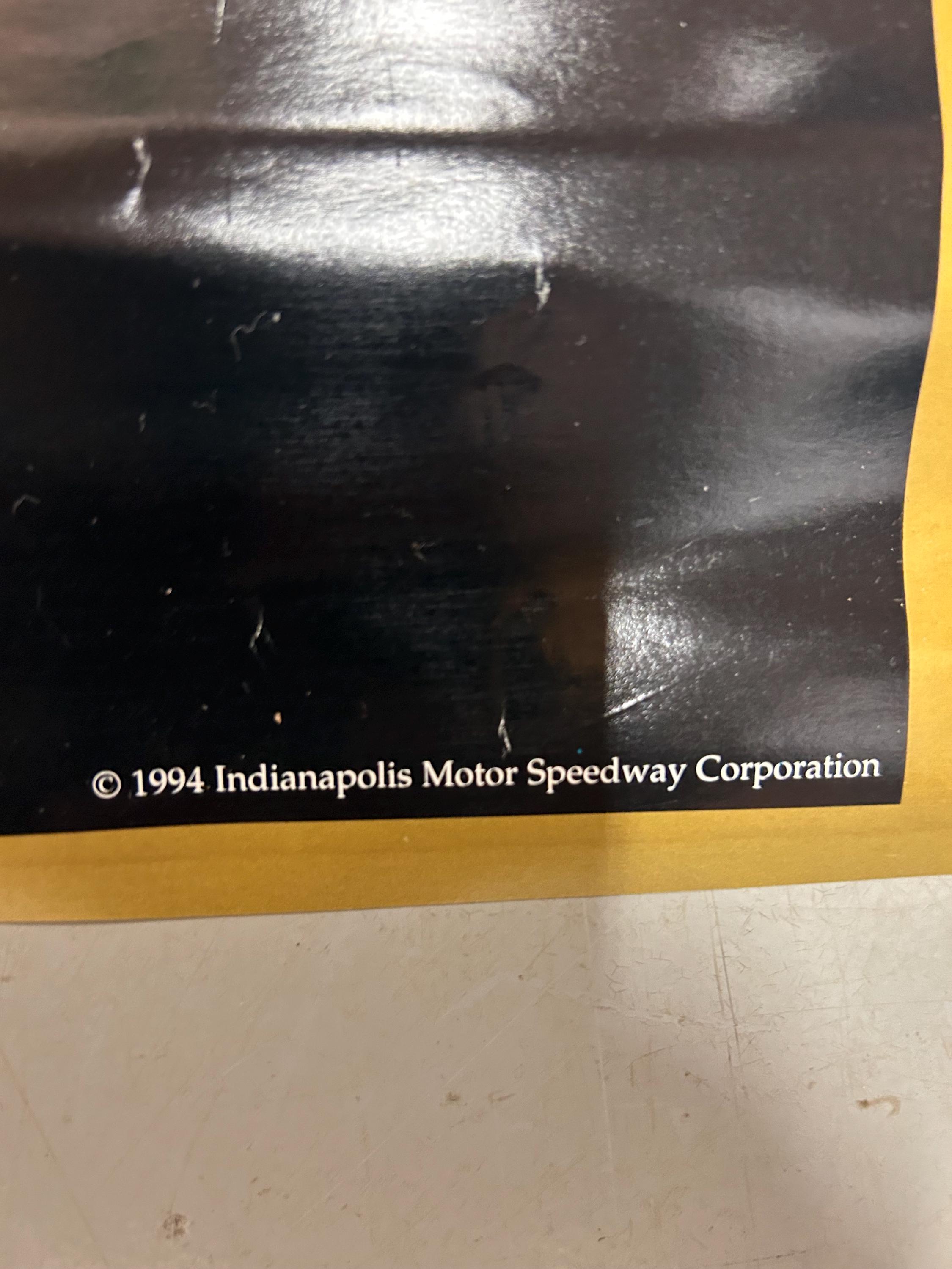 Vintage NASCAR 1994 Brickyard 400 Event Poster (38”x22”) - Etsy