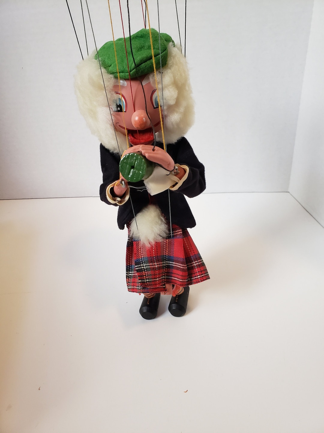 Vintage Pelham Puppets Drinking Laughing Scot Etsy