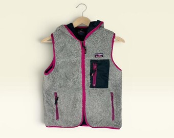 Jaqueta colete vintage de marca japonesa, X-Girl / Sonic Youth / Tamanho P