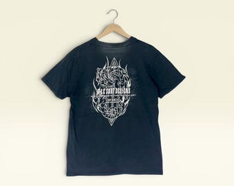 Camiseta Vintage Y2K T&C Surf Design Advance Surfboard Technology – Camiseta Clássica de Surf e Skate, Tamanho M