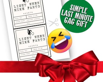 Printable Gag Gifts - Etsy