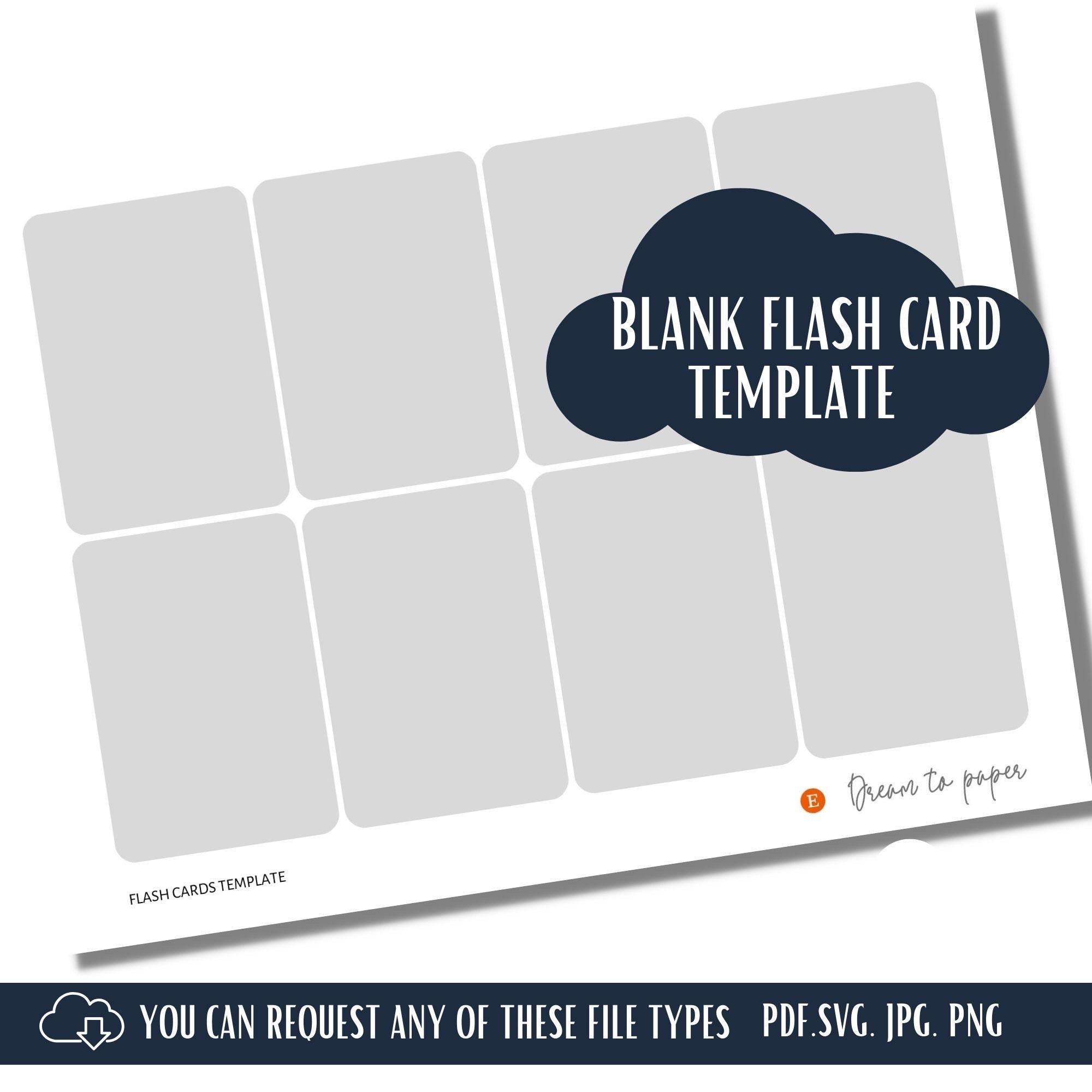 Custom Flash Card Printing, Create Your Flash Card Deck