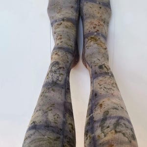 Organic Cotton Compression Socks: Confetti