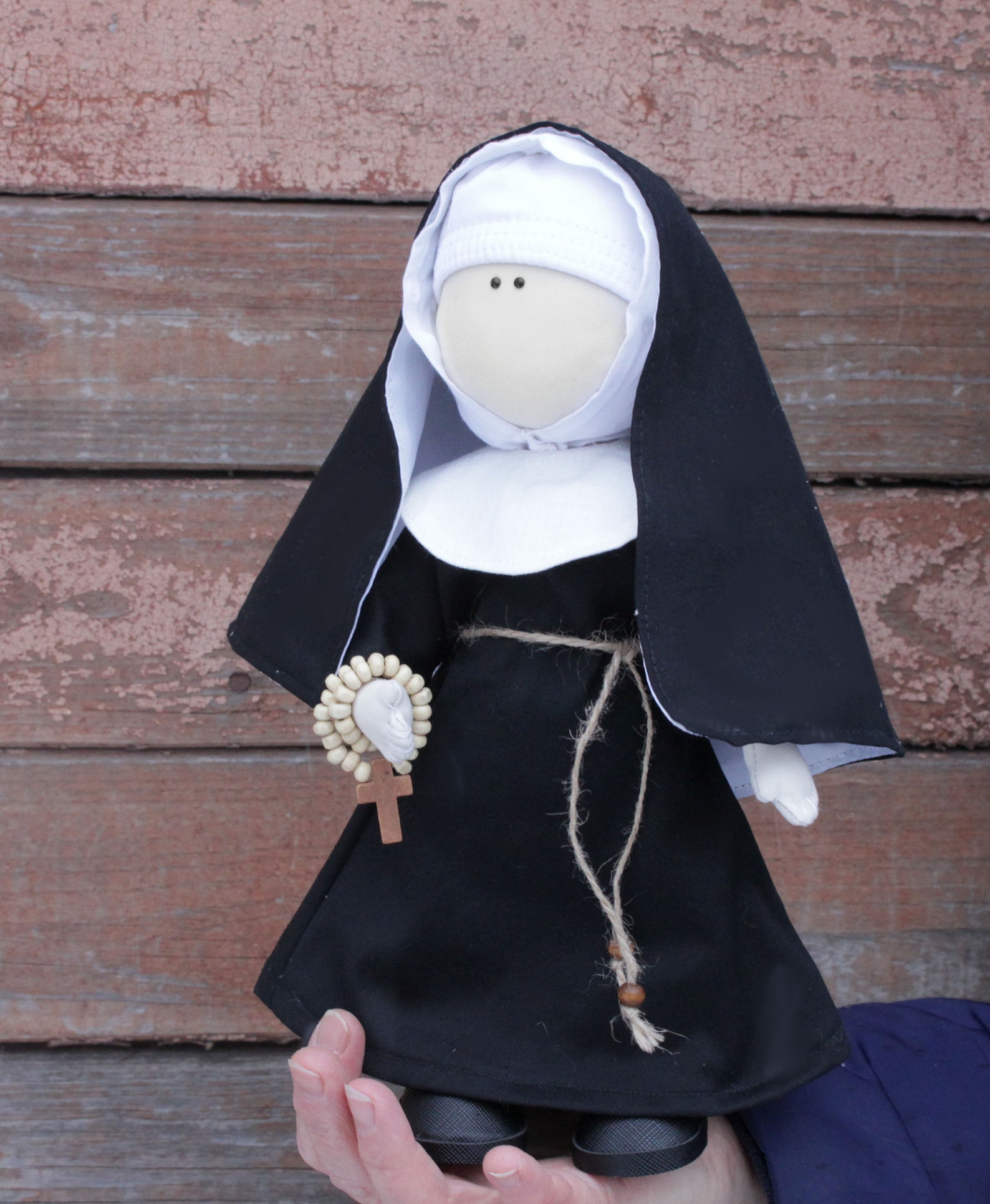 Nun doll Tilda doll Catholic doll Easter Pastor gift Religious | Etsy