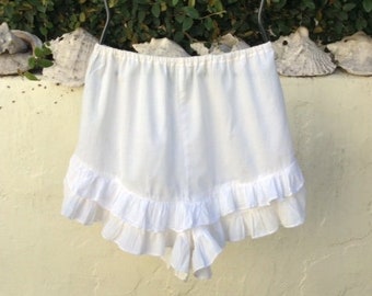 Vintage cotton Pettipants, women&#39;s underwear designed for short skirts
