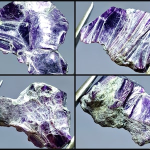 13.0 CT Ravishing  Raw Mica Crystals - AAA Grade Full Terminated Natural Red & Purple Mica Crystals For Collectors