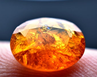 Sparkling Oranges Color Natural Afghanistan Clinohumite Cut 10.82 Ct