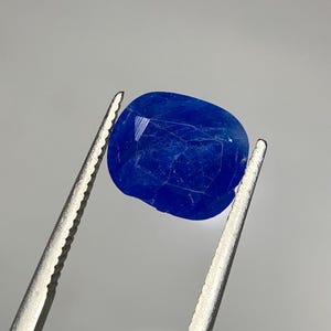 Hauyne zeldzame blauwe Hauyne sodalietgeslepen edelsteen, 1,65 kt, meel, @Afghanistan