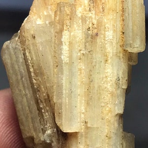 Extremely Rare Unknown Full Terminated  Yellow Crystal - Newly Mined Yellow Unknown Crystal Specimen For Collectors, 84 carats