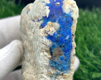 180 GM Self Standing Rare Florescent Afghanite Crystal Specimen for Collectors!