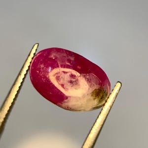 Untreated Ruby in Milky Quartz – 3.85 Ct Afghan Gemstone, Collector Grade
