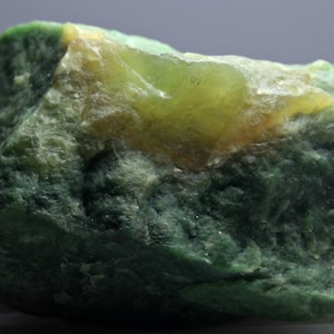 150.0 GM Raw Green Nephrite Boulder Piece from Bajawar Pakistan Top Green Natural Nephrite Jade Crystal for Collectors