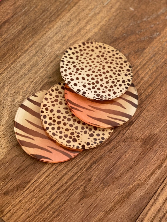 Variety of glass coaster sets