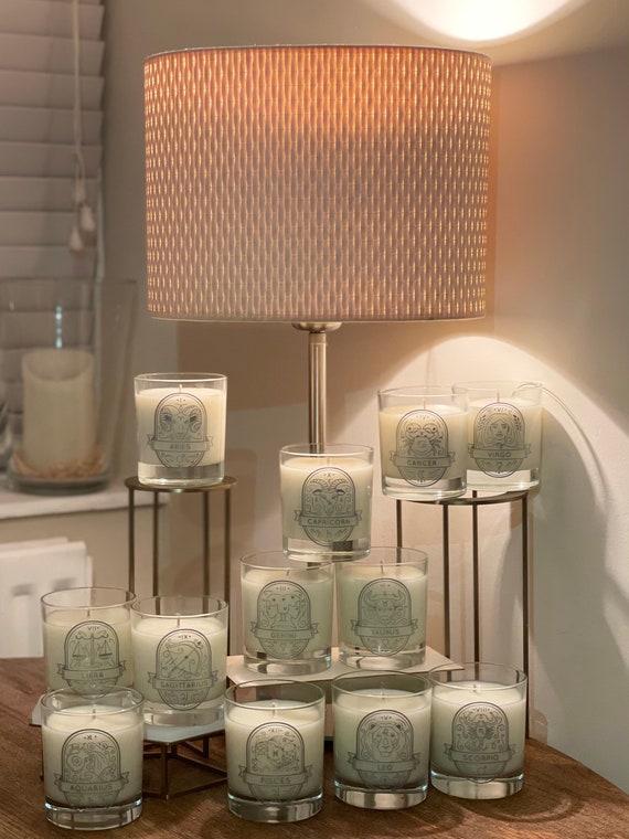 Astrology/Zodiac Candles - scented, homemade, vegan friendly, soy wax candles