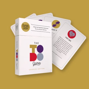 The ToDo Paare Edition Spiel - Geschenk für Brautpaare, Date Night Ideen für Paare, Geschenk zum Valentinstag
