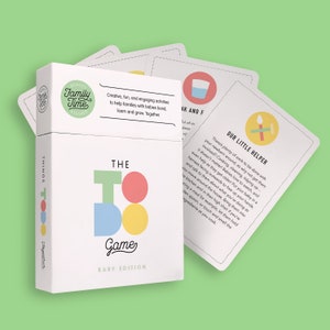 The ToDo Game Baby Edition: regalo para nuevos padres, juego sensorial y desarrollo de habilidades motoras para bebés, regalo para baby shower