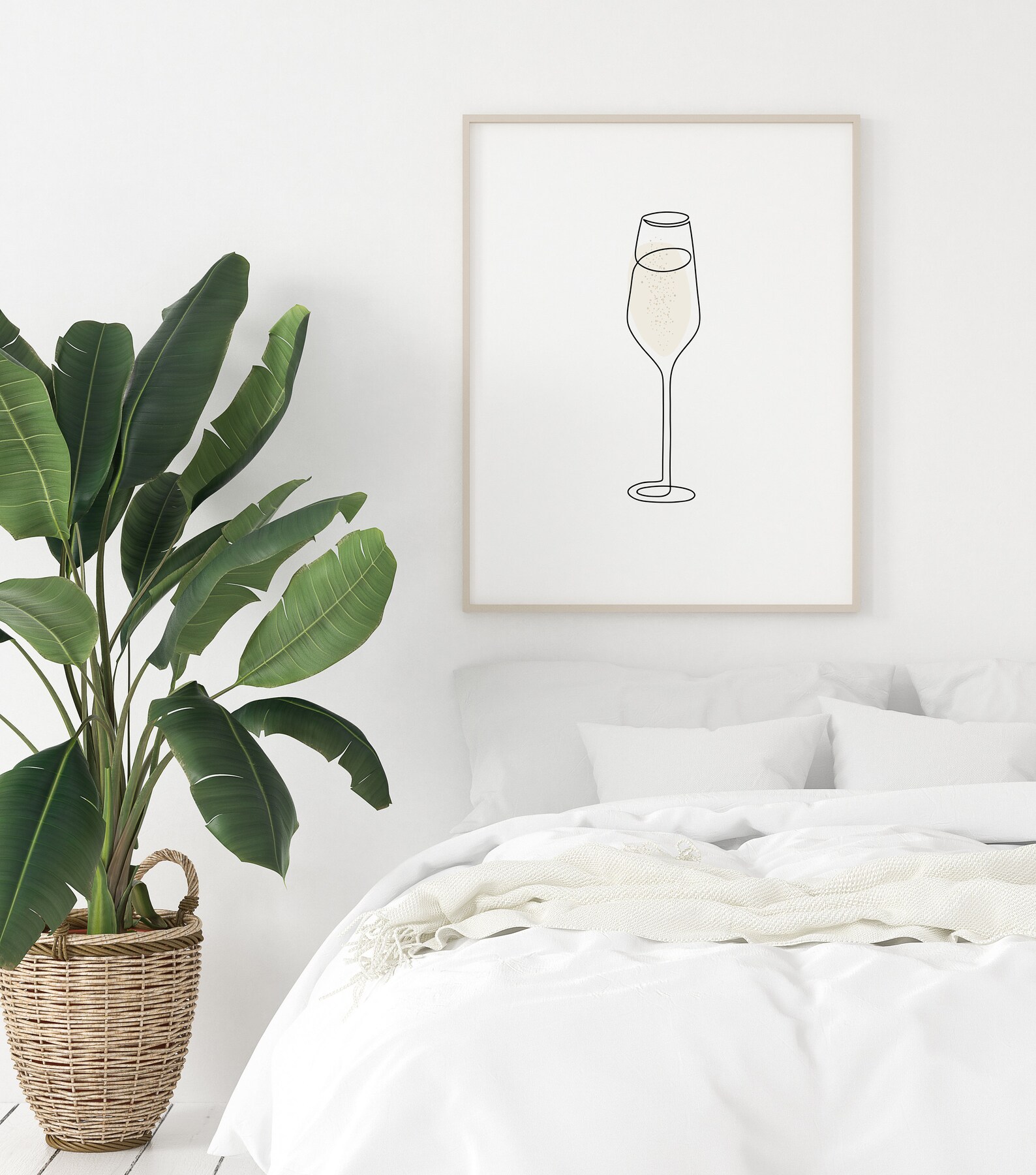 Champagne Wall Art Champagne Wall Decor Wine Wall Art Wine Etsy