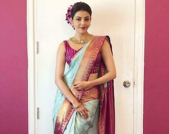 silk saree style