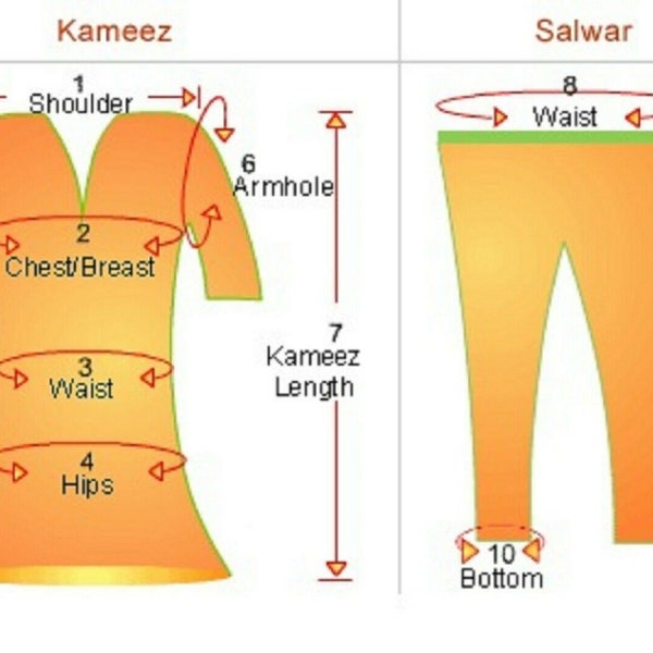 Salwar Kameez Etsy UK