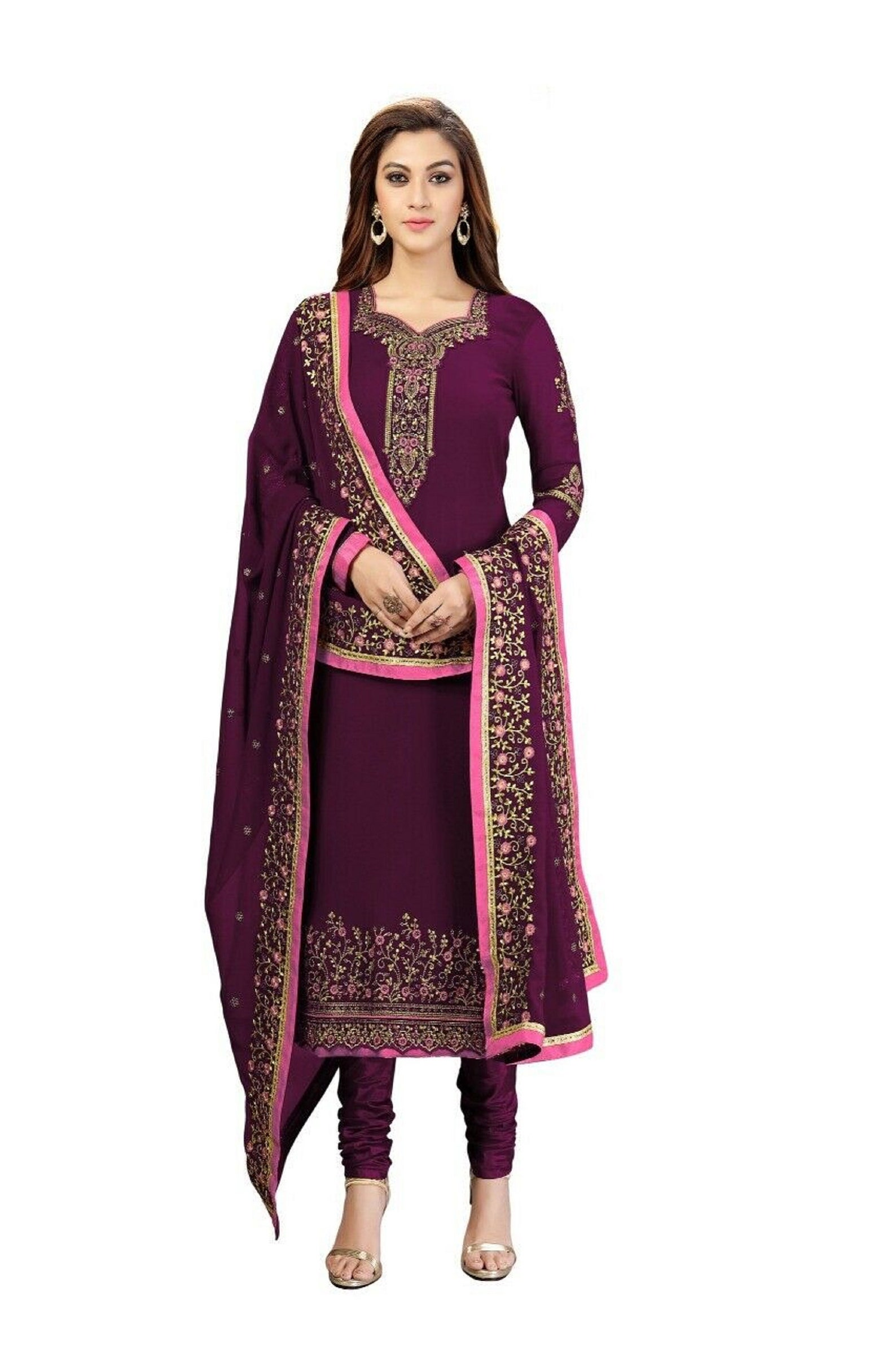 Designer Salwar Kameez Dupatta 3Pcs Salwar Suitshalwar Etsy