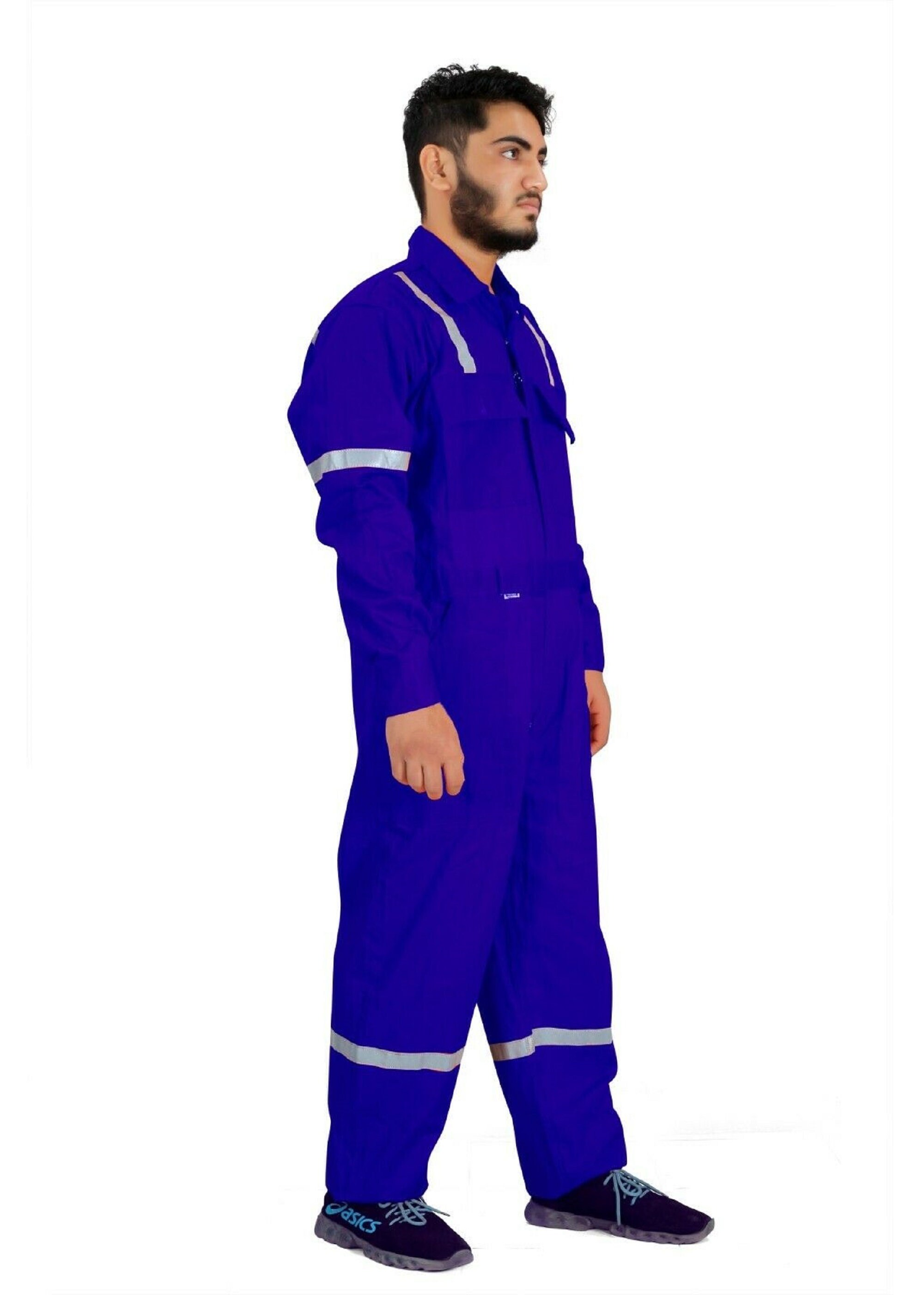 Handmade Mens Work Overalls Mechanics Coveralls Hi Viz Boiler Etsy
