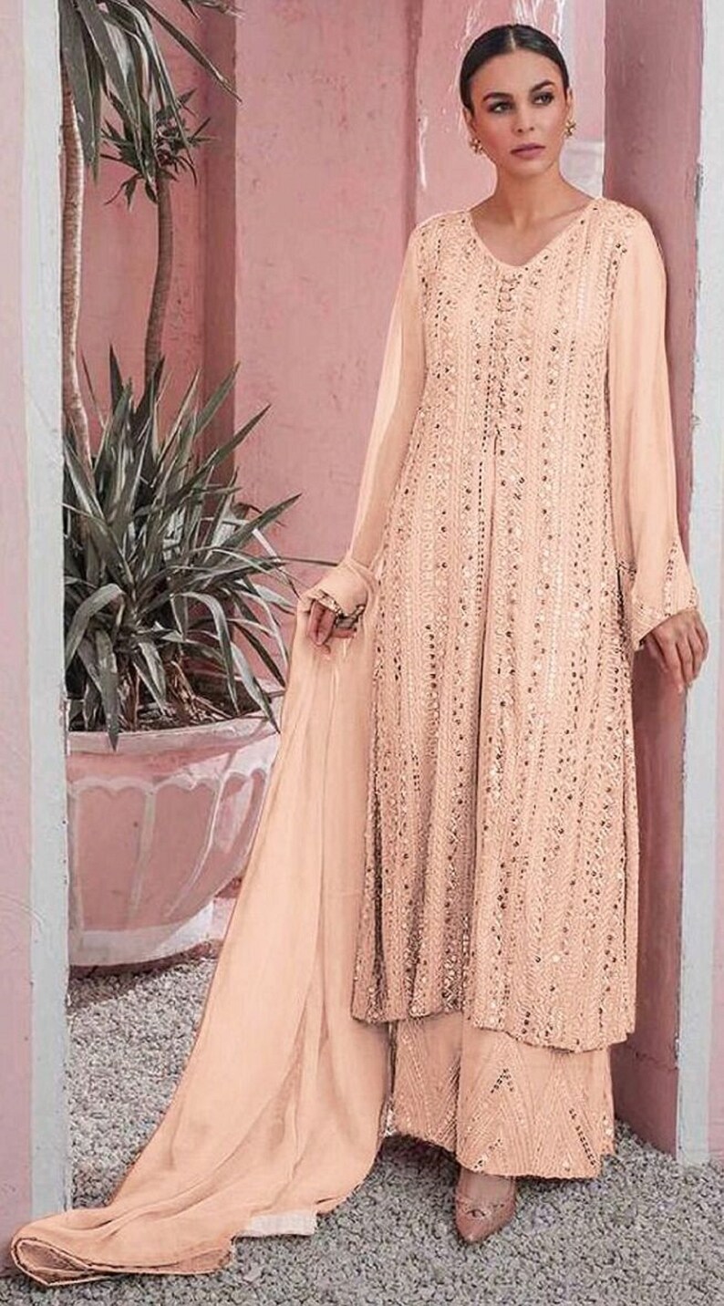 Pakistani Women's Wear Designer Salwar Kameez Dupatta Etsy UK