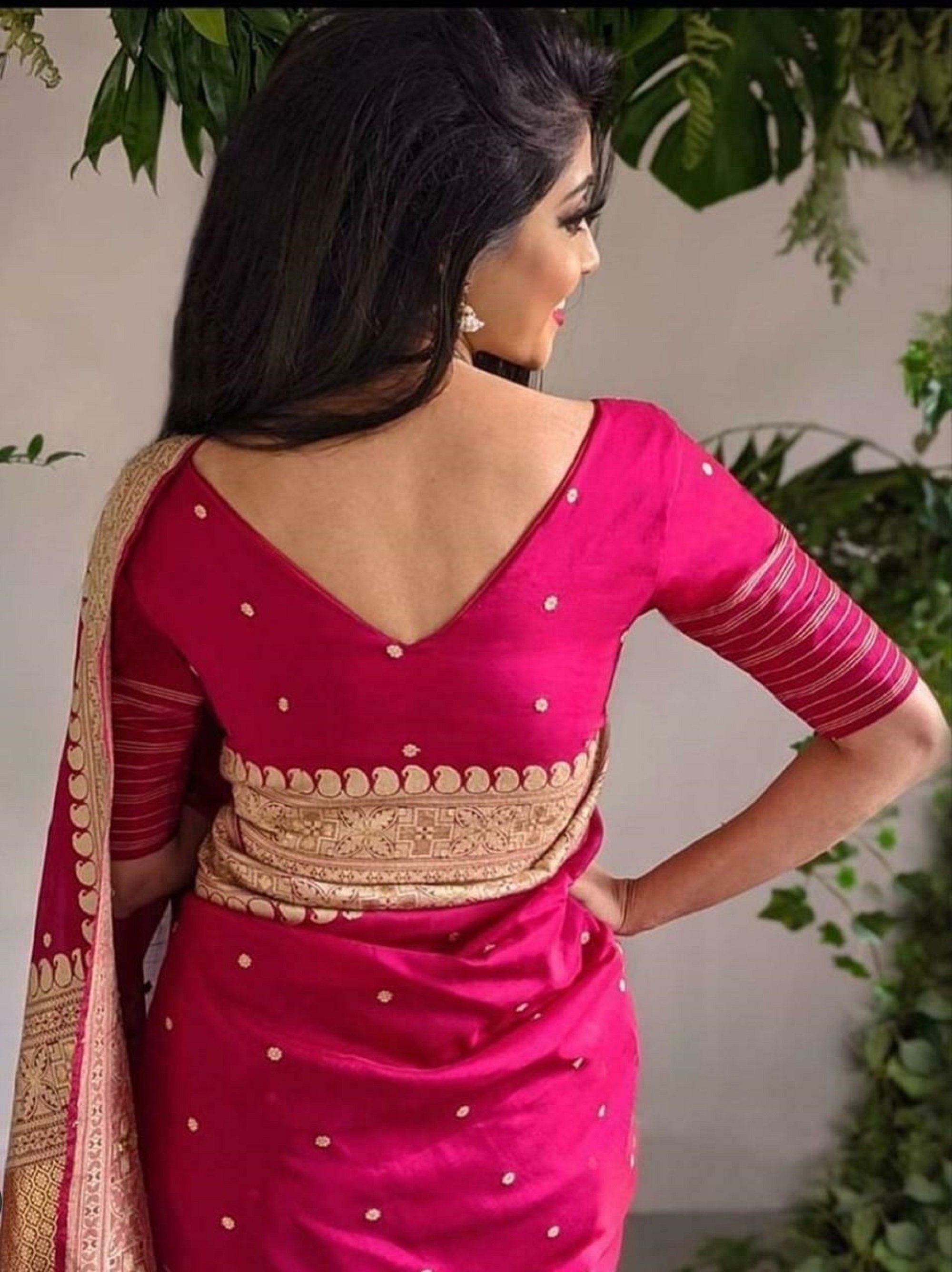 Indian bollywood saree sari soft lichi silk beautiful rich etsy uk