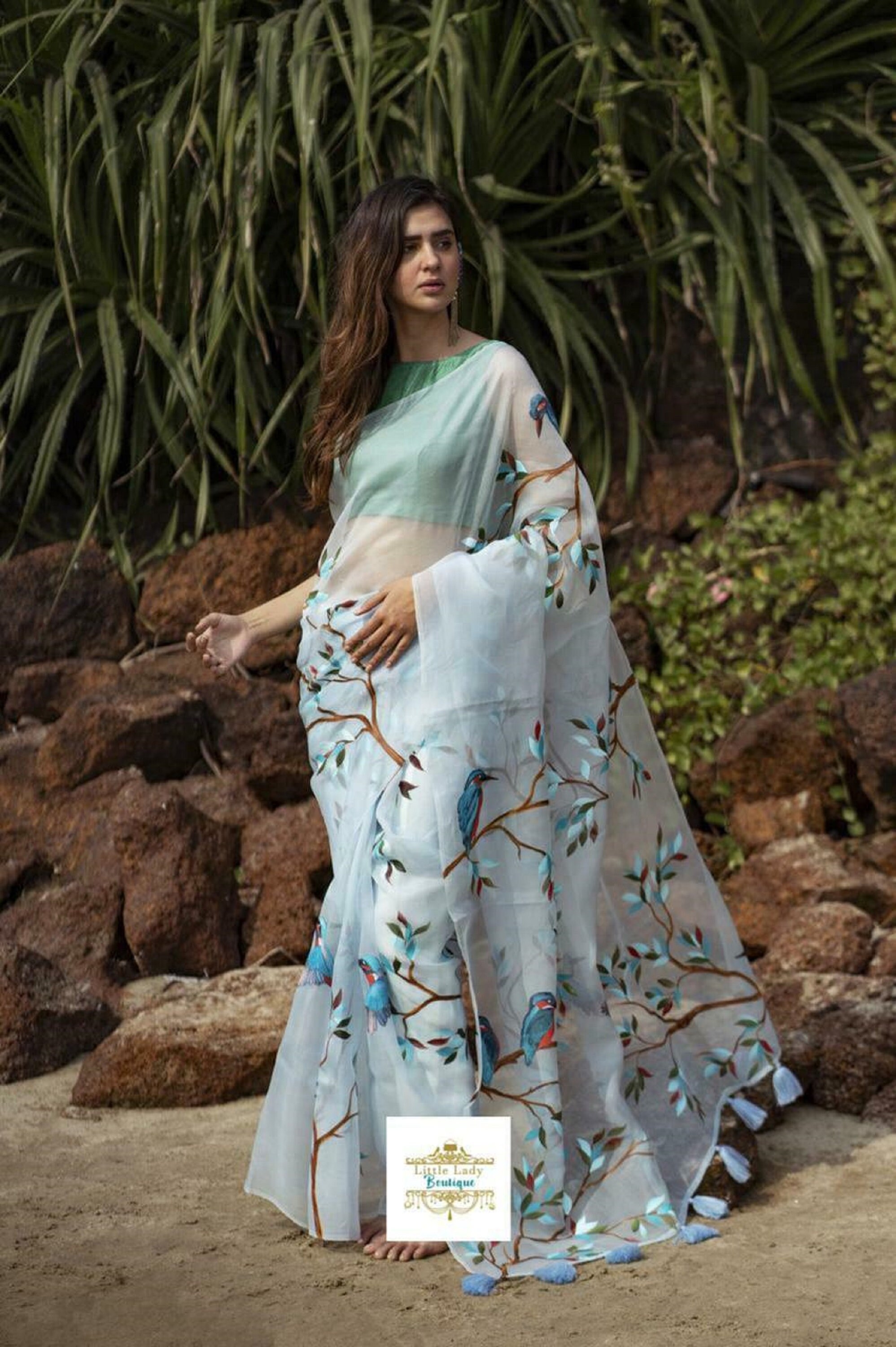 Designer Bollywood Saree Indian Pakistani Sari Exclusive | Etsy