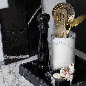 Marble Utensil Pot, Wine Holder, Wine Cooler, Vase