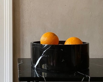 Frutero de mármol hecho a mano, decoración para el hogar, regalo para la oficina
