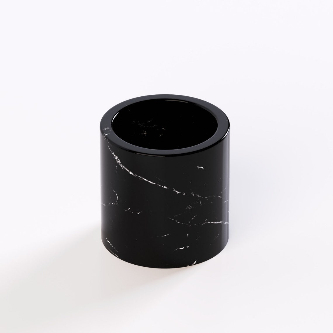 Marble Pencil Holder Pencil Holders for Desk Pencil Holder Etsy