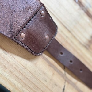 Fallout Cosplay Mare’s Leg Holster | Leather Rifle Sleeve Wasteland Accessory | Post Apocalyptic Prop Gear | Cooper Howard | (Holster only) image 6